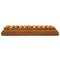 vidaXL 3-Tier Folding Shelf Brown 70x31x63 cm Solid Wood Acacia