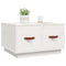 vidaXL Coffee Table White 60x53x35 cm Solid Wood Pine