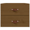 vidaXL Wall-mounted Bedside Cabinets 2 pcs Honey Brown 50x36x40 cm