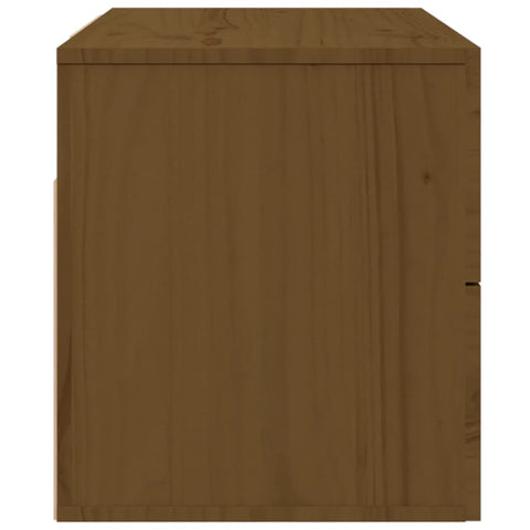 vidaXL Wall-mounted Bedside Cabinets 2 pcs Honey Brown 50x36x40 cm