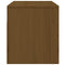 vidaXL Wall-mounted Bedside Cabinets 2 pcs Honey Brown 50x36x40 cm