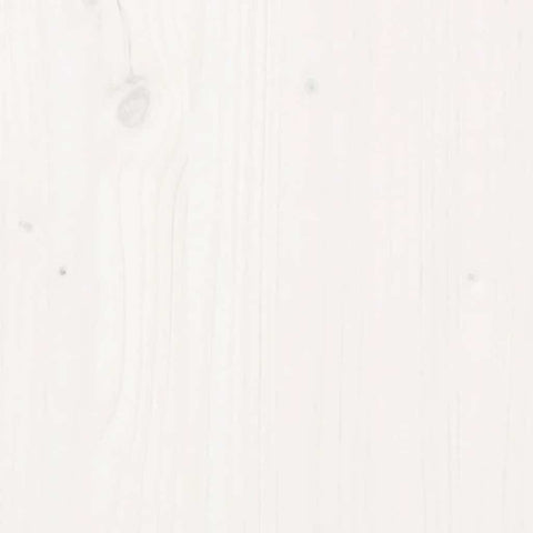 vidaXL Sideboard White 164x37x68 cm Solid Wood Pine