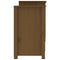 vidaXL Sideboard Honey Brown 164x37x68 cm Solid Wood Pine