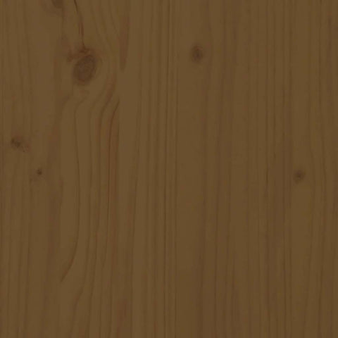 vidaXL Sideboard Honey Brown 164x37x68 cm Solid Wood Pine