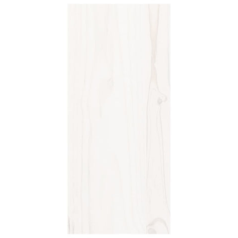 vidaXL Wine Cabinet White 56x25x56 cm Solid Wood Pine