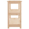 vidaXL Console Table 80x40x74 cm Solid Wood Pine