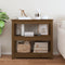 vidaXL Console Table Honey Brown 80x40x74 cm Solid Wood Pine