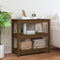 vidaXL Console Table Honey Brown 80x40x74 cm Solid Wood Pine