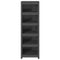 vidaXL Book Cabinet Grey 50x35x154 cm Solid Wood Pine