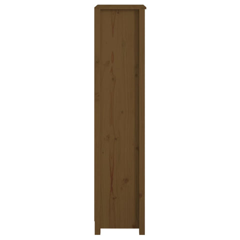vidaXL Book Cabinet Honey Brown 50x35x154 cm Solid Wood Pine