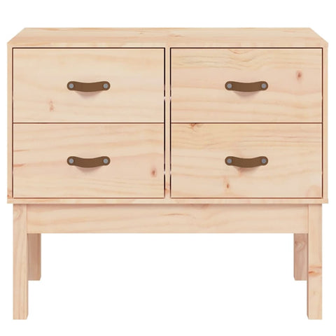 vidaXL Console Cabinet 90x40x78 cm Solid Wood Pine