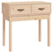 vidaXL Console Table 76.5x40x75 cm Solid Wood Pine