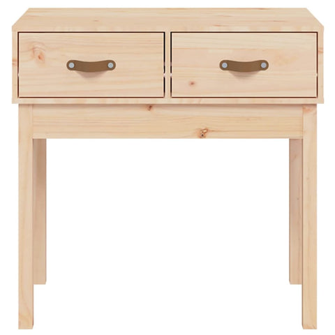 vidaXL Console Table 76.5x40x75 cm Solid Wood Pine