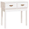 vidaXL Console Table White 76.5x40x75 cm Solid Wood Pine