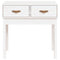 vidaXL Console Table White 76.5x40x75 cm Solid Wood Pine