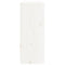 vidaXL Wine Cabinet White 62x25x62 cm Solid Wood Pine