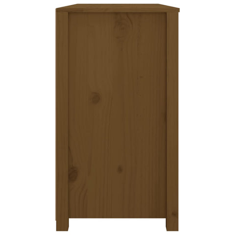 vidaXL Side Cabinet Honey Brown 100x40x72 cm Solid Wood Pine