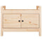vidaXL Hall Bench 80x40x60 cm Solid Wood Pine