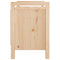 vidaXL Hall Bench 80x40x60 cm Solid Wood Pine