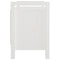 vidaXL Hall Bench White 80x40x60 cm Solid Wood Pine