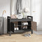 vidaXL Hall Bench Grey 80x40x60 cm Solid Wood Pine