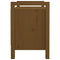 vidaXL Hall Bench Honey Brown 80x40x60 cm Solid Wood Pine