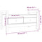 vidaXL Hall Bench 80x40x43 cm Solid Wood Pine