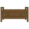vidaXL Hall Bench Honey Brown 80x40x43 cm Solid Wood Pine