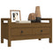 vidaXL Hall Bench Honey Brown 80x40x43 cm Solid Wood Pine