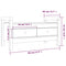 vidaXL Hall Bench Black 80x40x43 cm Solid Wood Pine