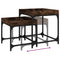 vidaXL Side Tables 2 pcs Smoked Oak Engineered Wood