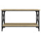 vidaXL Coffee Table Sonoma Oak 80x45x45 cm Engineered Wood and Iron