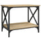 vidaXL Side Table Sonoma Oak 55x38x45 cm Engineered Wood