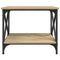 vidaXL Side Table Sonoma Oak 55x38x45 cm Engineered Wood