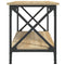 vidaXL Side Table Sonoma Oak 55x38x45 cm Engineered Wood