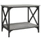 vidaXL Side Table Grey Sonoma 55x38x45 cm Engineered Wood