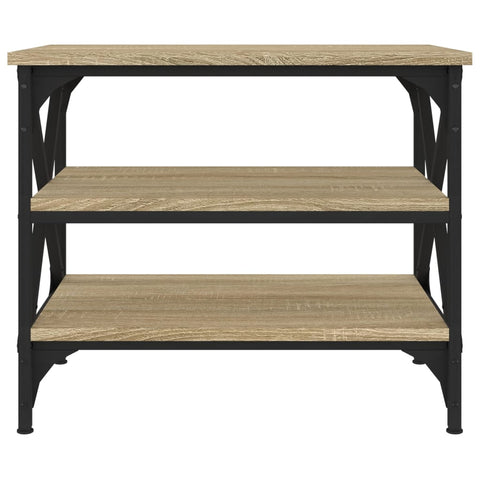 vidaXL Side Table Sonoma Oak 55x38x45 cm Engineered Wood