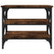 vidaXL Side Table Smoked Oak 55x38x45 cm Engineered Wood