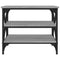 vidaXL Side Table Grey Sonoma 55x38x45 cm Engineered Wood