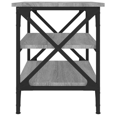 vidaXL Side Table Grey Sonoma 55x38x45 cm Engineered Wood