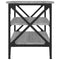 vidaXL Side Table Grey Sonoma 55x38x45 cm Engineered Wood