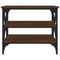 vidaXL Side Table Brown Oak 55x38x45 cm Engineered Wood