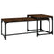 vidaXL Coffee Tables 2 pcs Smoked Oak Engineered Wood