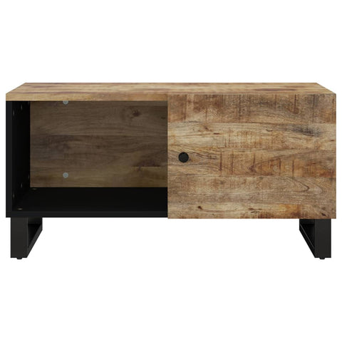 vidaXL Coffee Table 80x50x40 cm Solid Wood Mango&Engineered Wood