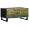 vidaXL Coffee Table 80x50x40 cm Solid Wood Reclaimed&Engineered Wood