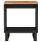 vidaXL Coffee Table 40x31x46 cm Solid Wood Acacia&Engineered Wood