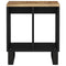 vidaXL Side Table 40x31x46 cm Solid Wood Mango&Engineered Wood