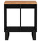 vidaXL Side Table 40x31x46 cm Solid Wood Acacia&Engineered Wood