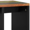 vidaXL Side Table 40x31x46 cm Solid Wood Reclaimed&Engineered Wood