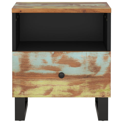 vidaXL Bedside Cabinets 2 pcs Solid Wood Reclaimed&Engineered Wood